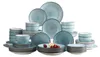 Eminent Tafelservice – 48-teilig – Keramik Blau – Essteller Produktbild-Vorschau 1