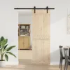 vidaXL Zestaw okuć do drzwi przesuwnych 152,5 cm stal Podgląd zdjęcia produktu 3