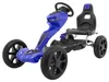 Grand Ride šlapací motokára pro děti 3+ Modrá + EVA kola + Náhled obrázku produktu 1