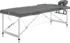vidaXL Massagetisch mit 3 Zonen Aluminiumrahmen Anthrazit Produktbild-Vorschau 8