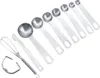 7Pcs/Set Stainless Steel Measuring Spoons Cups with Produktbild-Vorschau 5