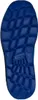The sole of a blue shoe is shown against a white background. Produktbild-Vorschau