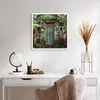 Poster - Poster ohne Rahmen - Tor Tür Grün - 60x60 cm - Produktbild-Vorschau 5