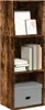 vidaXL Bücherregal Räuchereiche 40x30x114 cm Holzwerkstoff Produktbild-Vorschau 2