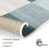 Kurzflorteppich rechteckig Wohnzimmer Teppich KUBIK Produktbild-Vorschau 3