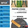 BITUXX Biergartengarnitur Bierzelttisch Stehtisch Kreuzform Produktbild-Vorschau 4