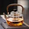 Théière en verre avec infuseur amovible, capacité de 1 Voir les images du produit 1
