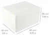 Creative Deco XXL Witte Houten Doos met Deksel Opbergdoos, Productafbeelding-voorbeeld 3