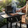 Grand barbecue au charbon de bois sur chariot Premium XXL Voir les images du produit 14