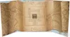 An unfolded map of Hogwarts and its grounds, with a central inset showing the castle. Voir les images du produit