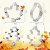 Ausstechformen Herbst Blätter, Ahornblatt Plätzchen Produktbild-Vorschau 2
