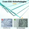 Jayseuw Duschabtrennung 100X200cm Duschwand für Dusche Produktbild-Vorschau 4