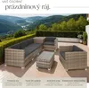 Zahradní ratanový nábytek Pisa, varianta 2 Náhled obrázku produktu 5