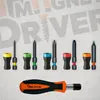 5 bussole Magnet Driver® + 5 punte estese PH0, PH1, PH2, Anteprima dell’immagine prodotto 2