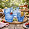 4 Trinkgläser Fisch Form Gläser Set Wassergläser Wasserglas Produktbild-Vorschau 5