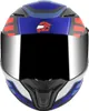 FC-Moto FF130SV Cavion Helm, schwarz matt/rot/blau, L Produktbild-Vorschau 4