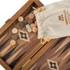 Juego de backgammon de viaje Manopoulos – Acabado en Vista previa de la imagen del producto 4