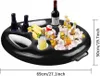 Nadmuchiwany Stolik Do Jacuzzi Basenu Barek Czarny Podgląd zdjęcia produktu 4