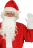 A person dressed as Santa Claus is shown from the chest up, waving. Produktbild-Vorschau