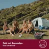 HOOZ Camping portabler Holzkohlegrill Koffergrill Produktbild-Vorschau 7