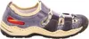 Rieker Damen Sneaker Slipper blau, Damen:38 EU Produktbild-Vorschau 43