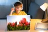 MuchoWow® Laptop Aufkleber Sticker Cover Ein Feld voller Produktbild-Vorschau 3