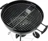 A black charcoal kettle grill on a white background. Náhľad obrázku produktu