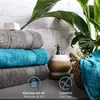 Conjunto de 8 toallas Komfortec, fabricadas con 100% Vista previa de la imagen del producto 12