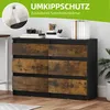 YITAHOME Kommode mit 6 Schubladen, Sideboard Produktbild-Vorschau 4