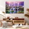 Bild auf Leinwand - Leinwandbild - Wasserfall Natur - Produktbild-Vorschau 7