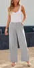 ASKSA Femme Pantalon de costume élégant taille haute Voir les images du produit 5