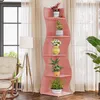 LITTLE TREE Scaffale angolare, scaffale moderno stretto a 6 Anteprima dell’immagine prodotto 4