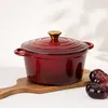 HOMLA Hrnec ANDREAS kaštanově hnědý, tradiční ombré, 24 cm, Náhled obrázku produktu 2