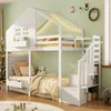 Letto a castello, letto a soppalco, lettino 90x200 cm con Anteprima dell’immagine prodotto 7