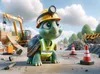 CALVENDO Puzzle Die gewissenhafte Schildkröte als Produktbild-Vorschau 3