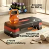 KM-Fit Fitness Stepper Aerobic Steppbrett für Zuhause Produktbild-Vorschau 3