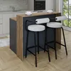 Roomart CORTADO – wyspa kuchenna o szerokości 120 cm, dąb Podgląd zdjęcia produktu 3