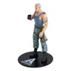 An action figure of Colonel Miles Quaritch from Avatar, standing on a display base. Produktbild-Vorschau