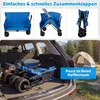COSTWAY 2in1 Bollerwagen 85L faltbar, Gartenwagen mit Produktbild-Vorschau 8