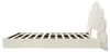 Lit matelassé 90x200 cm, tissu velours beige, structure de Voir les images du produit 17