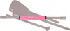 Auftriebsboje für SUP-Paddel - pink Produktbild-Vorschau 5