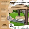 3.składana altana 3x3,3 m, parasol z moskitierą, ochrona UV Podgląd zdjęcia produktu 6