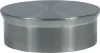 A close-up studio shot of a brushed metal cap or end piece for a railing or furniture leg. Anteprima dell’immagine prodotto