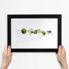 Bild 30x20 MDF-Rahmen, Wandkunst Kalk und Wasser Produktbild-Vorschau 3