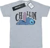 Disney - "Chillin" T-Shirt für Damen BI49490 (M) (Grau) Produktbild-Vorschau 1