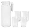 Set caraffa e bicchiere Koopman International, vetro, 1,1 Anteprima dell’immagine prodotto 15