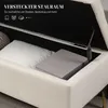 Panchina HOMCOM con vano portaoggetti, seduta imbottita Anteprima dell’immagine prodotto 5