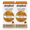 Simplicol Textilfarbe intensiv Senf-Gelb Flüssigfarbe, Produktbild-Vorschau 1