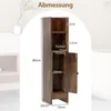 A diagram showing the dimensions of a wooden cabinet. Podgląd zdjęcia produktu