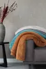 Teddy Kuscheldecke - 130x170cm -   - Weiche Sofadecke - Produktbild-Vorschau 3